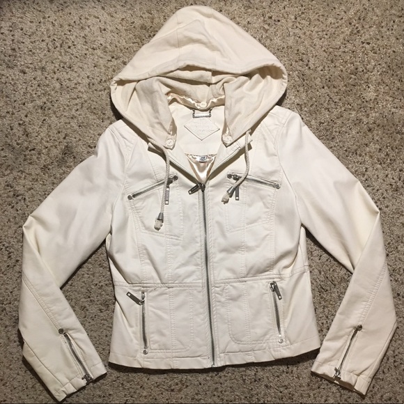 Jou Jou Jackets & Blazers - NWOT Jou Jou Faux Leather Jacket